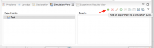 Create a new simulation experiment